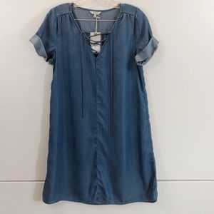 Lucky Brand Laced Tencel Swing Dress || NWT || XS